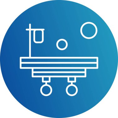 Ico Yatağı için vektör illüstrasyonuName