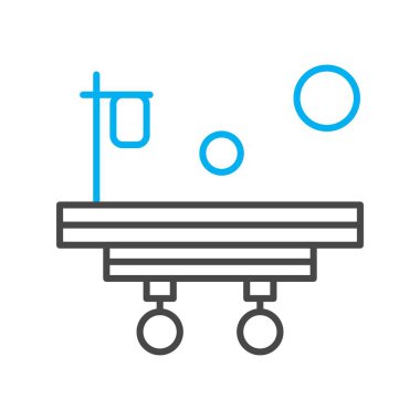 Ico Yatağı için vektör illüstrasyonuName