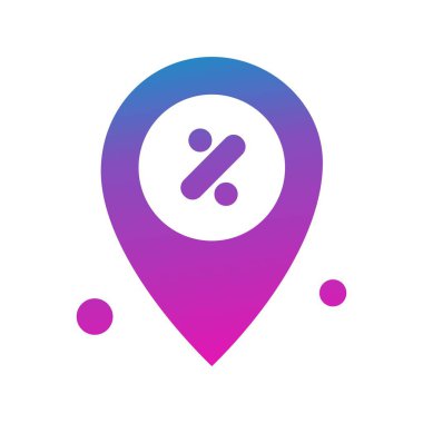 Ico Konumu Ağı için Vektör illüstrasyonu