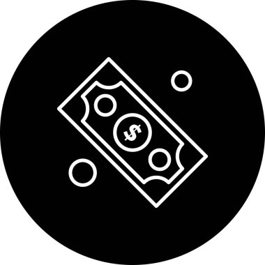  Dolar Ico ağı için vektör illüstrasyonuName