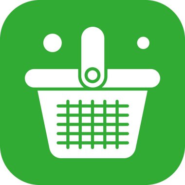 Basket Ico ağı için vektör illüstrasyonu