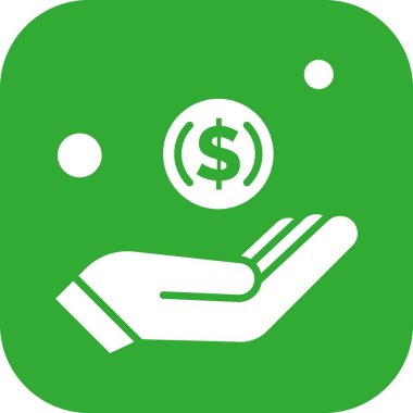 Hand Ico ağı için vektör illüstrasyonu