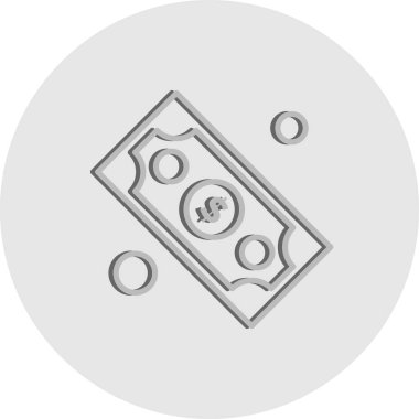  Dolar Ico ağı için vektör illüstrasyonuName