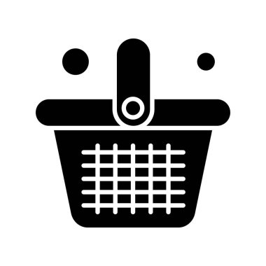 Basket Ico ağı için vektör illüstrasyonu