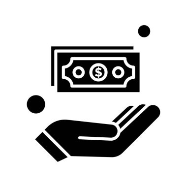 Dolar Ico ağı için vektör illüstrasyonuName