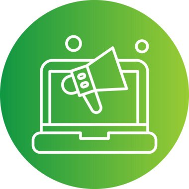  dizüstü bilgisayar simgesi, vektör illüstrasyonu 