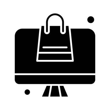  Vektör lcd monitörü Simge dijital resmi 