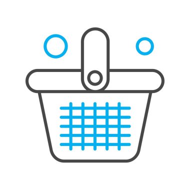 Basket Ico ağı için vektör illüstrasyonu