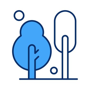 Vektör Ağacı Simgesi illüstrasyonu