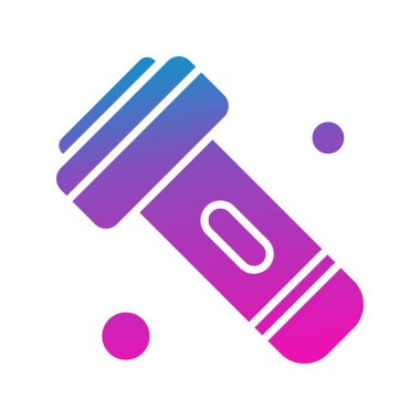 Flashlight Ico ağı için vektör illüstrasyonuName