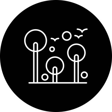 Vektör Ağacı Simgesi illüstrasyonu