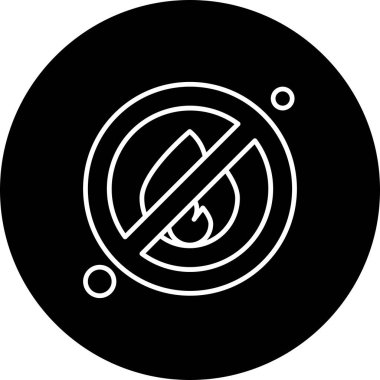  Ateş Ico ağı için vektör illüstrasyonu