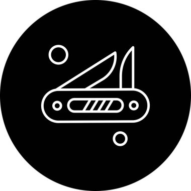 Bıçak ağı için vektör illüstrasyonuName