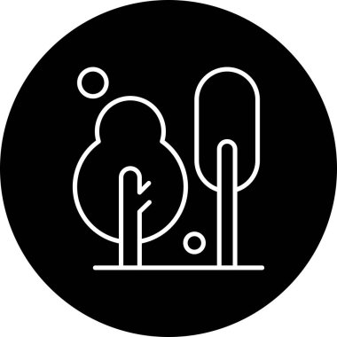 Vektör Ağacı Simgesi illüstrasyonu