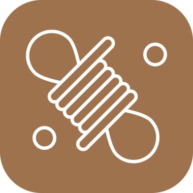  Halat Ico ağı için vektör illüstrasyonu