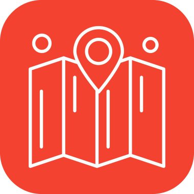 Ico Haritası için vektör illüstrasyonuName