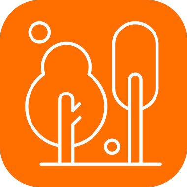 Vektör Ağacı Simgesi illüstrasyonu