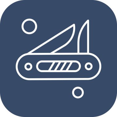 Bıçak ağı için vektör illüstrasyonuName