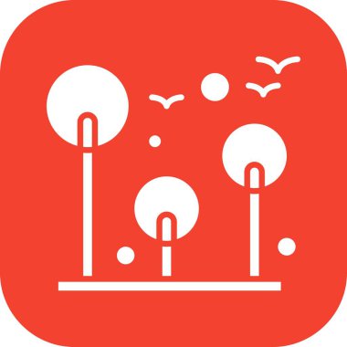 Vektör Ağacı Simgesi illüstrasyonu