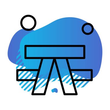 Açıkhava Ico ağı için vektör illüstrasyonuName