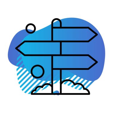 İmza Ico ağı için vektör illüstrasyonuName