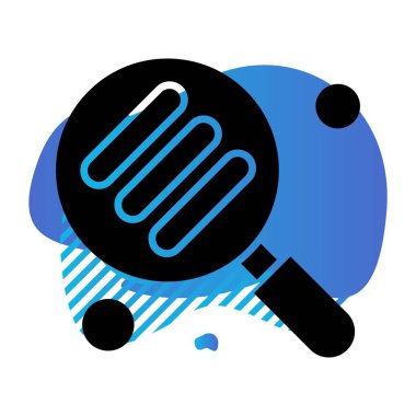  Ico Bul ağı için vektör illüstrasyonu