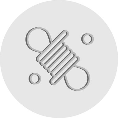  Halat Ico ağı için vektör illüstrasyonu