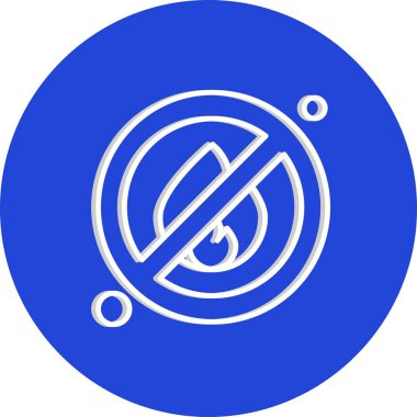  Ateş Ico ağı için vektör illüstrasyonu