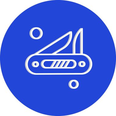 Bıçak ağı için vektör illüstrasyonuName