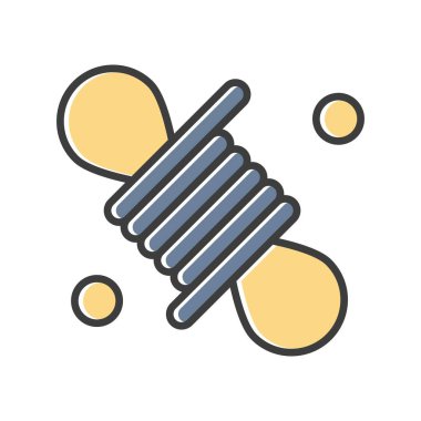  Halat Ico ağı için vektör illüstrasyonu