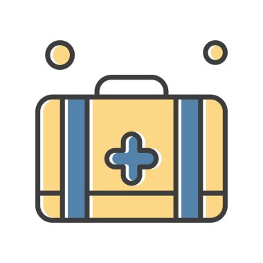 İlk yardım ağı için vektör illüstrasyonuName