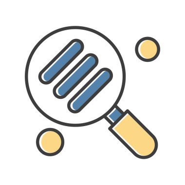  Ico Bul ağı için vektör illüstrasyonu