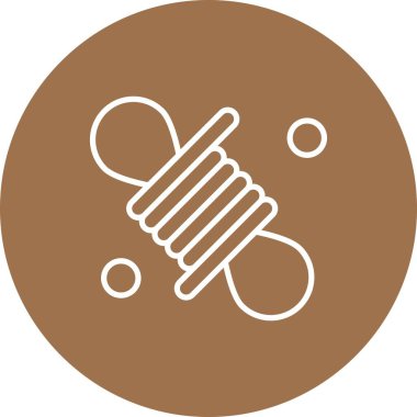  Halat Ico ağı için vektör illüstrasyonu