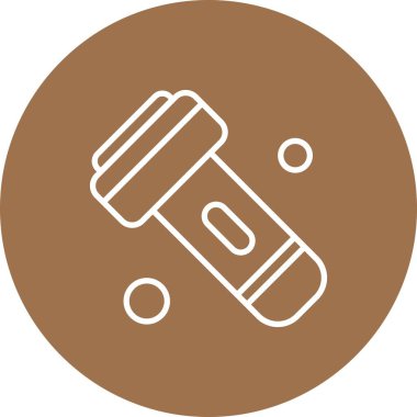 Flashlight Ico ağı için vektör illüstrasyonuName