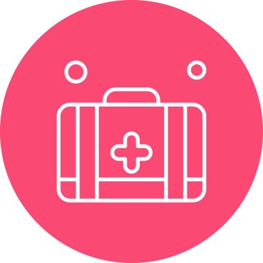 İlk yardım ağı için vektör illüstrasyonuName