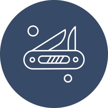 Bıçak ağı için vektör illüstrasyonuName