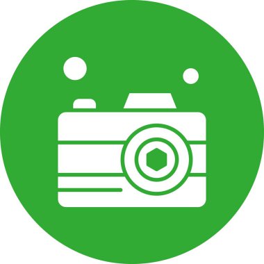 Kamera Ico ağı için vektör illüstrasyonu