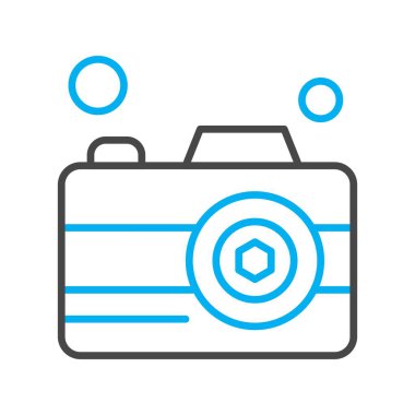 Modern ikon vektör illüstrasyonu, yaz konsepti 