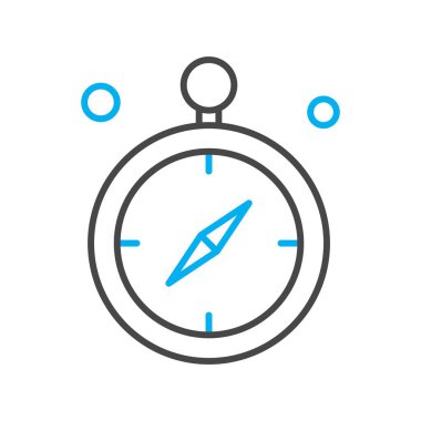 Modern ikon vektör illüstrasyonu, yaz konsepti 