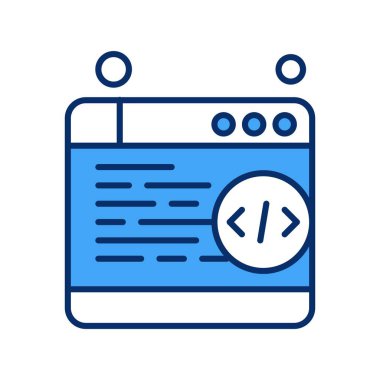 Vektör Tarayıcı Ico, vektör illüstrasyonu