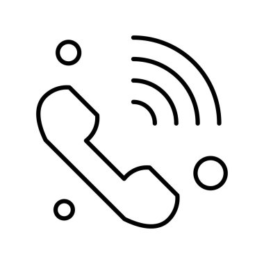  Vektör telefonu Ico, vektör illüstrasyonu