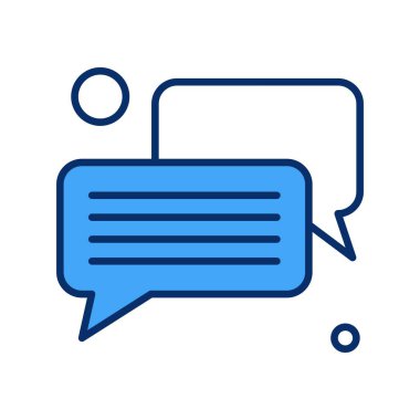 Vektör Chat Ico, vektör illüstrasyonu