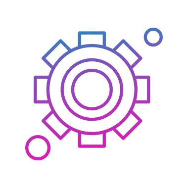 Vektör ayarı Ico, vektör illüstrasyonu