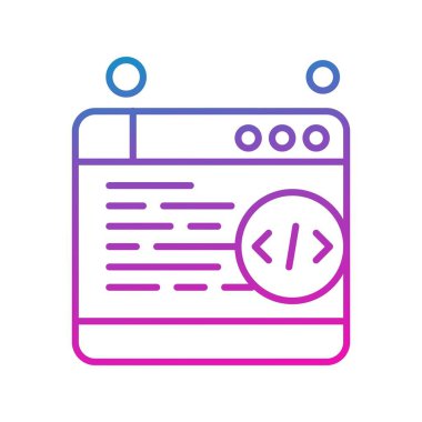 Vektör Tarayıcı Ico, vektör illüstrasyonu