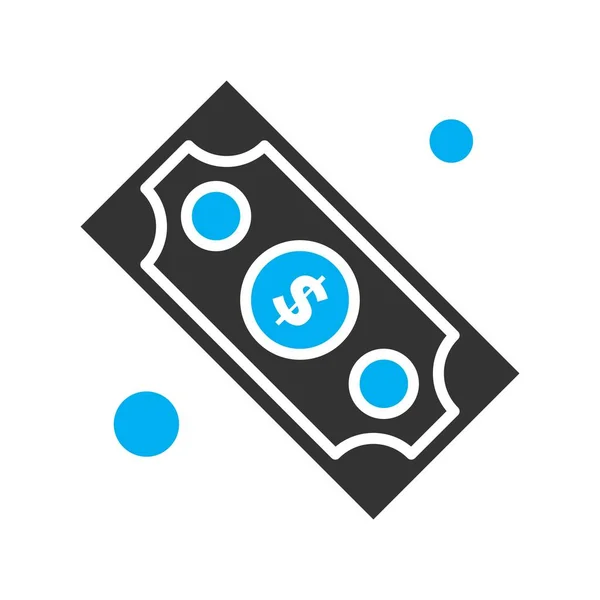 Vector Illustration Web Dollar Ico — Stock Vector