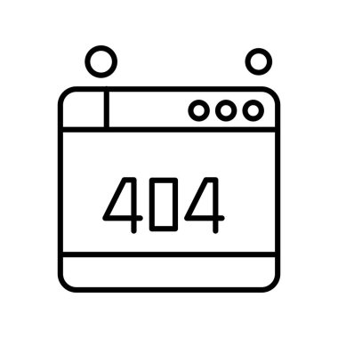 Web sitesi simgesi, vektör illüstrasyonu, İnternet konsepti  