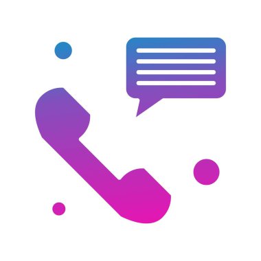 Konuşma balonu vektör çizimi 