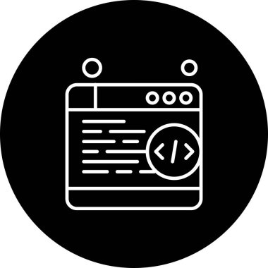 Vektör Tarayıcı Ico, vektör illüstrasyonu