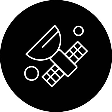  Vektör Uydu Ico, vektör illüstrasyonu