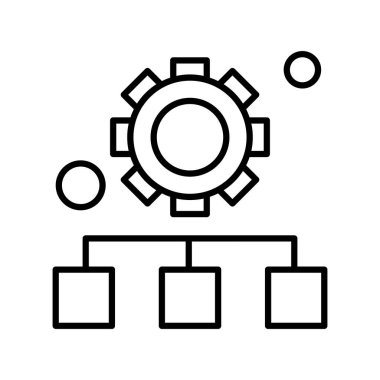 Vektör ayarı Simge illüstrasyonu  